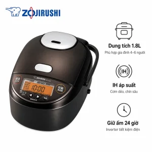Nồi cơm điện Zojirushi NP-ZU18-TD dung tích 1.8L