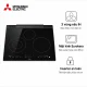 Bếp từ Mitsubishi CS-T322BFR Mặt Đen Không Lò Nướng size 65cm [Mới]