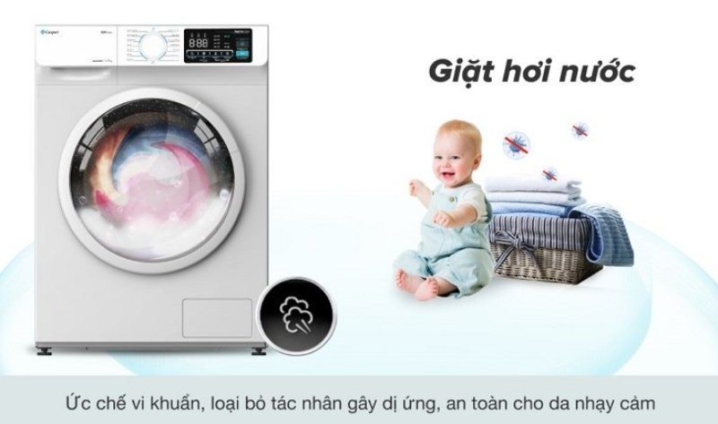 Công nghệ giặt hơi nước là gì? Ưu điểm của công nghệ giặt này như thế nào?