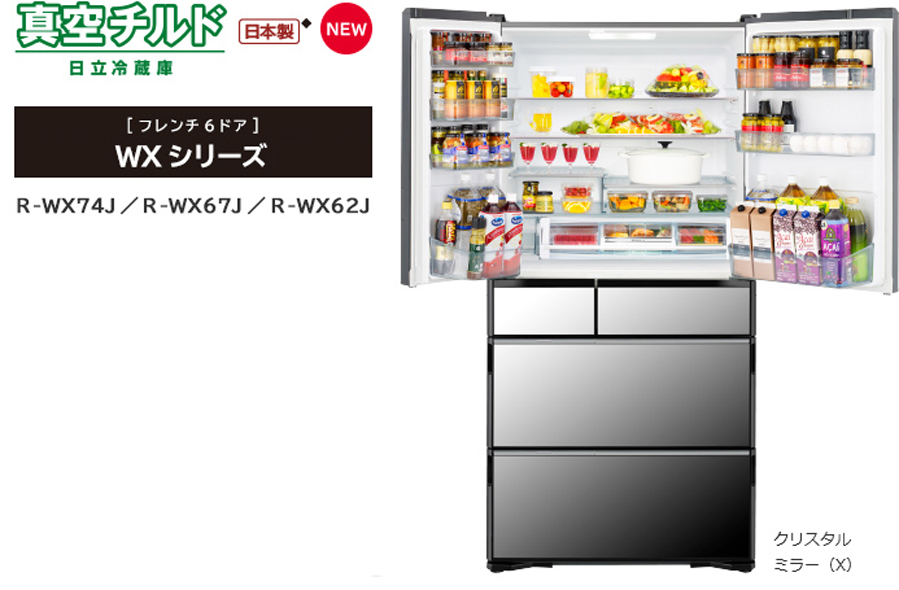 Hướng dẫn sử dụng tủ lạnh Hitachi R-WX67J