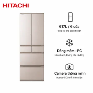 Tủ lạnh Hitachi R-HXCC62T 617L - Bản Có Camera