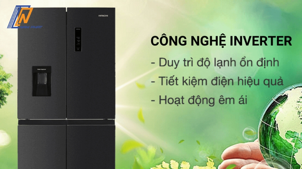 Tủ lạnh Hitachi Inverter