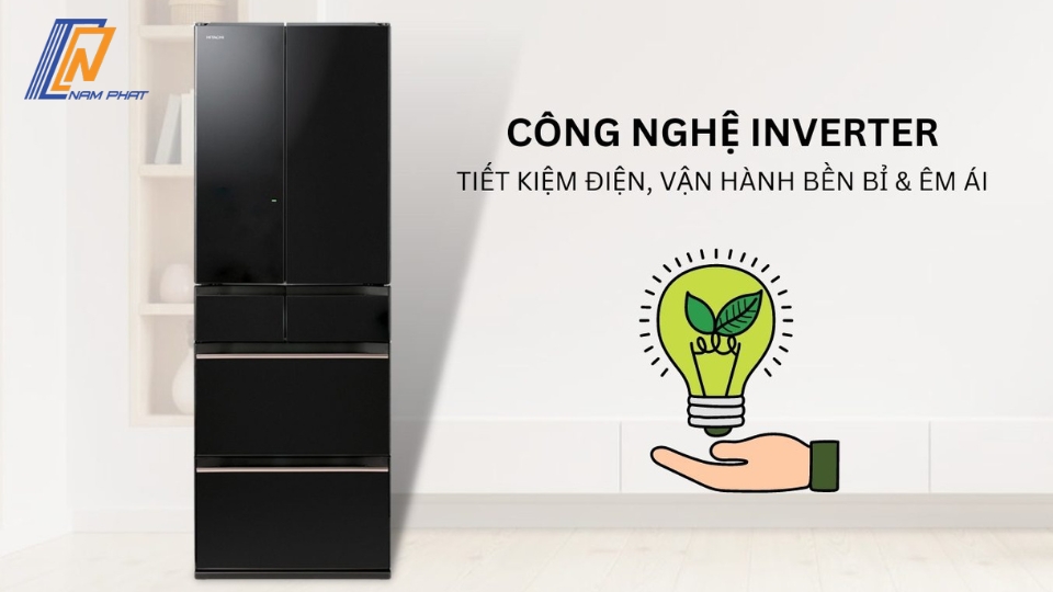 Tủ lạnh Hitachi Inverter