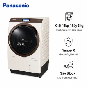 Máy giặt Panasonic NA-VX9800L nội địa Nhật | Giặt 11kg, sấy 6kg