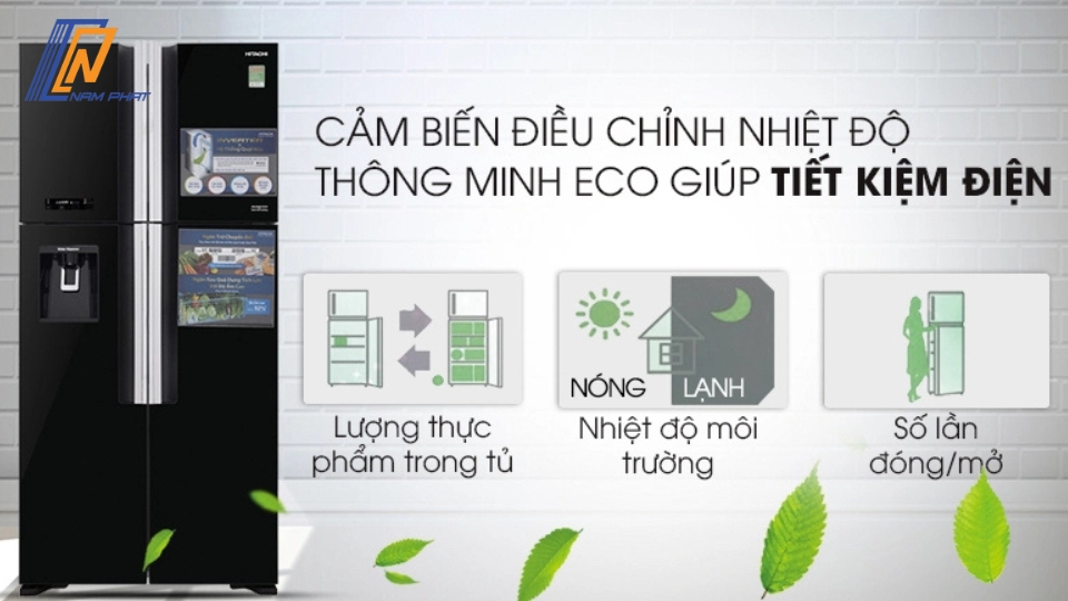 Chế độ Eco trên tủ lạnh Hitachi