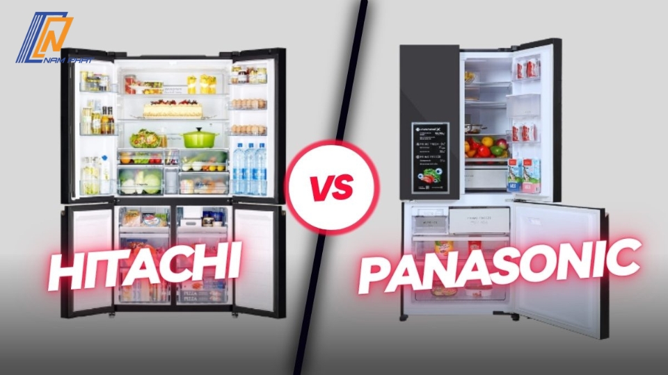 So sánh Tủ Lạnh Hitachi và Panasonic