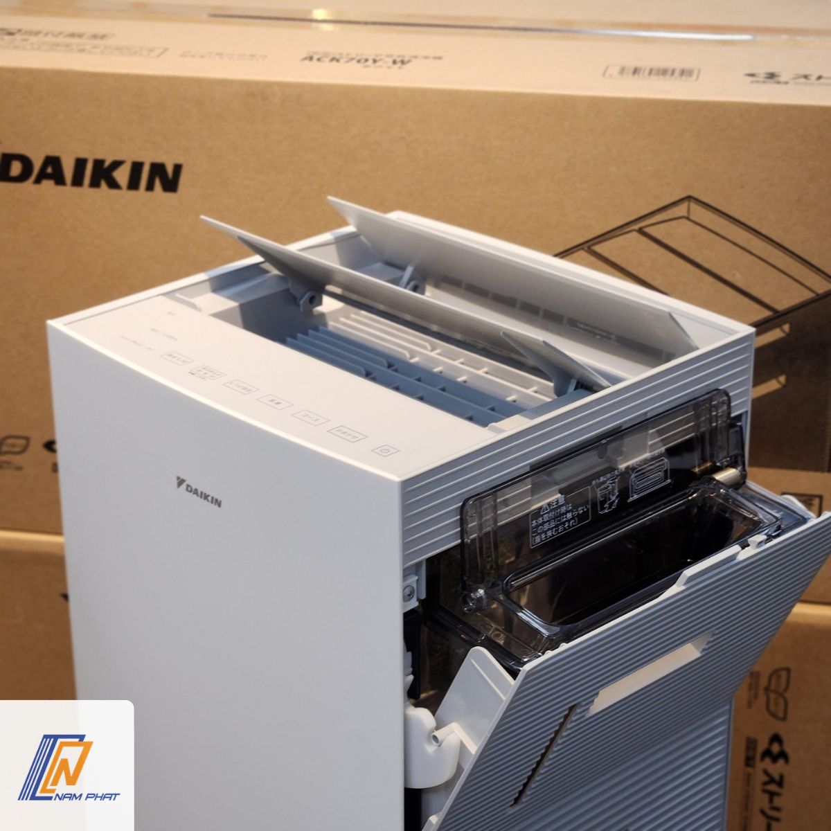máy lọc không khí daikin ack70z-w