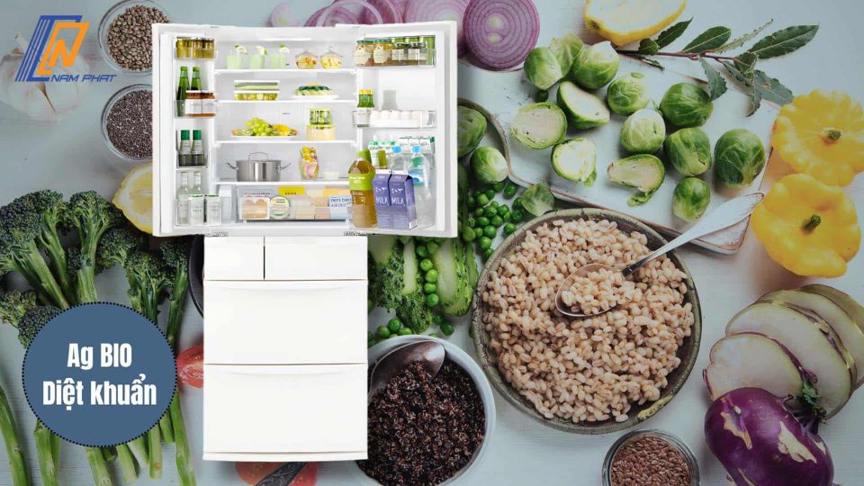 Tủ lạnh Panasonic NR-FVF45S1-W