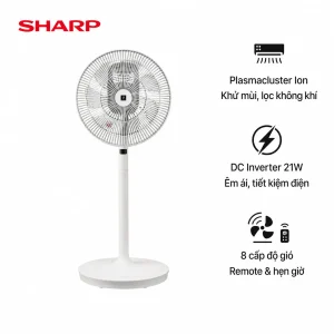 Quạt Sharp PJ-S3DS-W Mới 100% Nội Địa Nhật