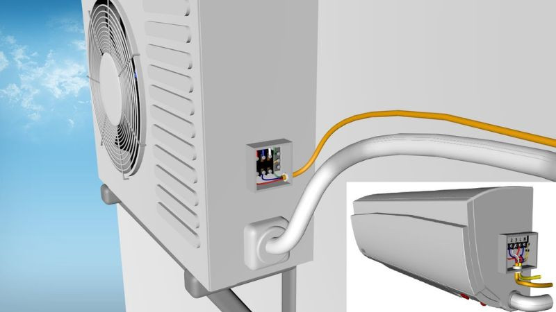 Lỗi kết nối cục nóng lạnh điều hòa Panasonic