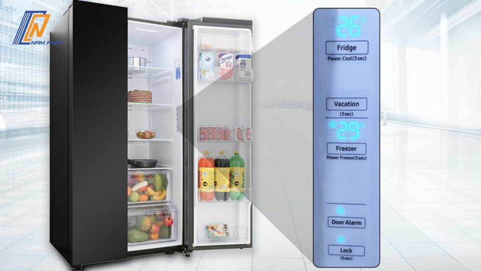 cách chỉnh nhiệt độ tủ lạnh samsung
