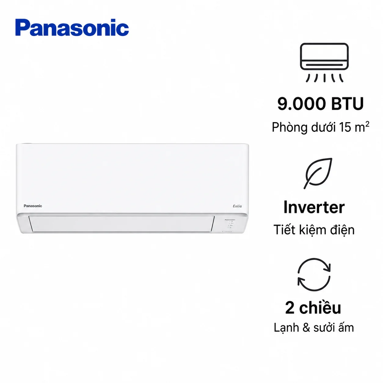 Điều hoà Panasonic CS-225DFL công suất 9000BTU [Mới 2025]