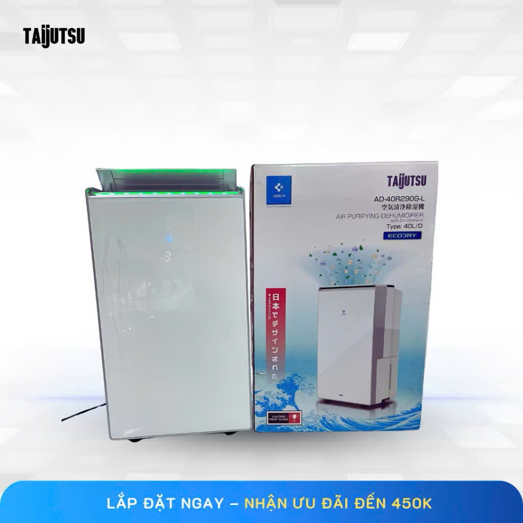máy hút ẩm Taijutsu AD-40R290G-L