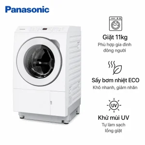 Máy giặt sấy panasonic NA LX113CL 2024  Giặt 11kg sấy 5kg