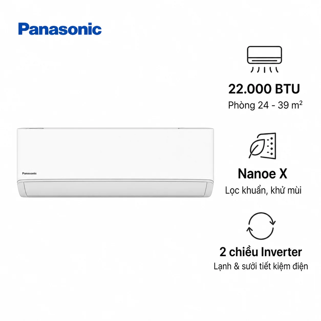 Điều hòa Panasonic CS-564DGX2 22000BTU