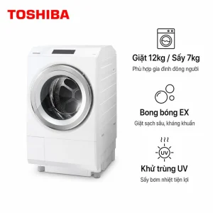 Máy giặt Toshiba TW-127XP4L Giặt 12kg, sấy 7kg mẫu mới