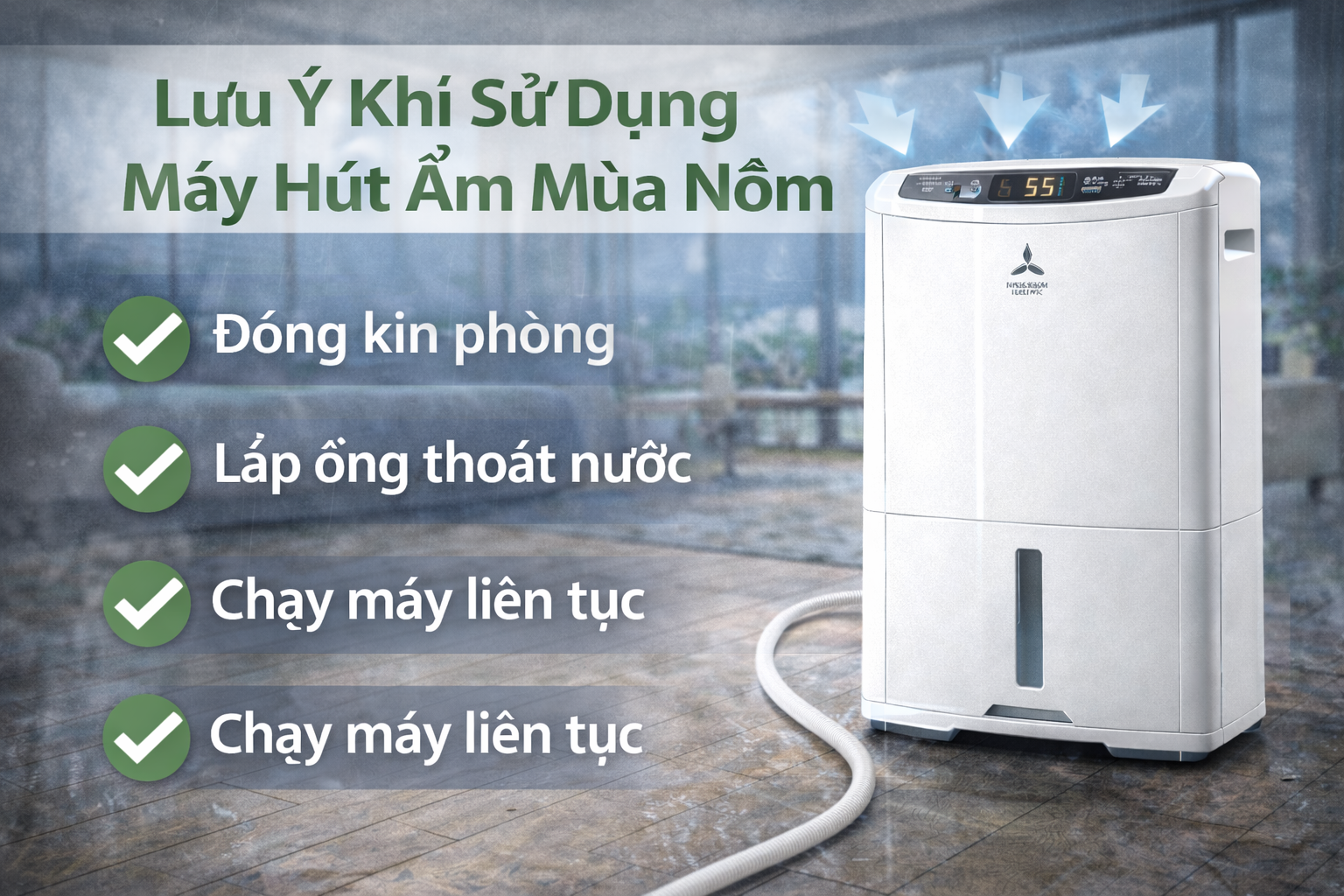Máy Hút Ẩm Mùa Nồm