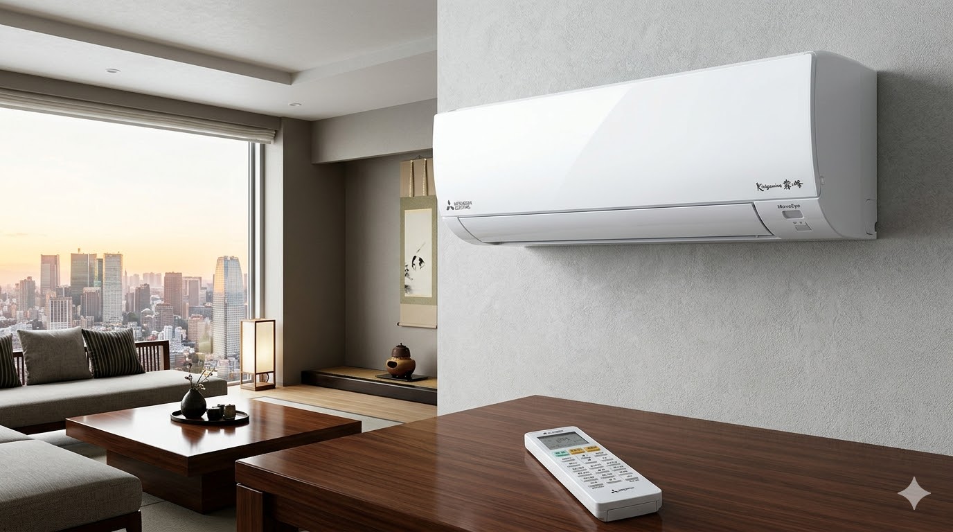 Máy lạnh Mitsubishi nội địa Nhật Đẳng cấp tiết kiệm điện và độ bền vĩnh cửu