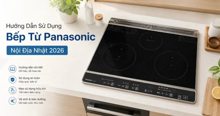 Hướng Dẫn Sử Dụng Bếp Từ Panasonic KZ-L32AK, KZ-L32AST 2026
