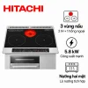 Bếp từ Hitachi HT-SK6AS với 3 vùng nấu gồm 2 IH và 1 hồng ngoại