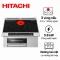 Bếp từ Hitachi HT-SK6AS với 3 vùng nấu gồm 2 IH và 1 hồng ngoại