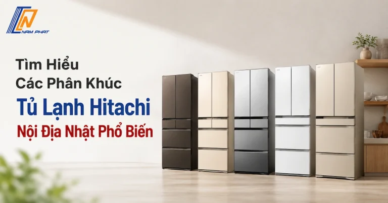 Các phân khúc tủ lạnh Hitachi nội địa Nhật đa dạng dung tích và công nghệ