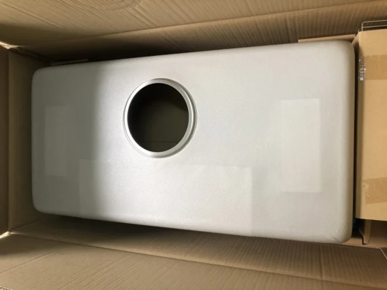 Bề mặt trơn BA của chậu Shigeru JSL-K FS sáng đẹp và dễ vệ sinh