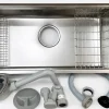 Chậu 1 hố Shigeru LE JSL-K 2F FS thiết kế rộng sâu cho căn bếp hiện đại
