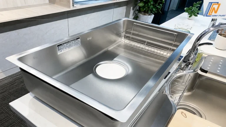 Chậu 1 hố Shigeru LE JSN-K FS thiết kế rộng sâu