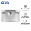 Chậu rửa bát Shigeru IB – DK FS NE thép không gỉ 304 bề mặt hạt NE