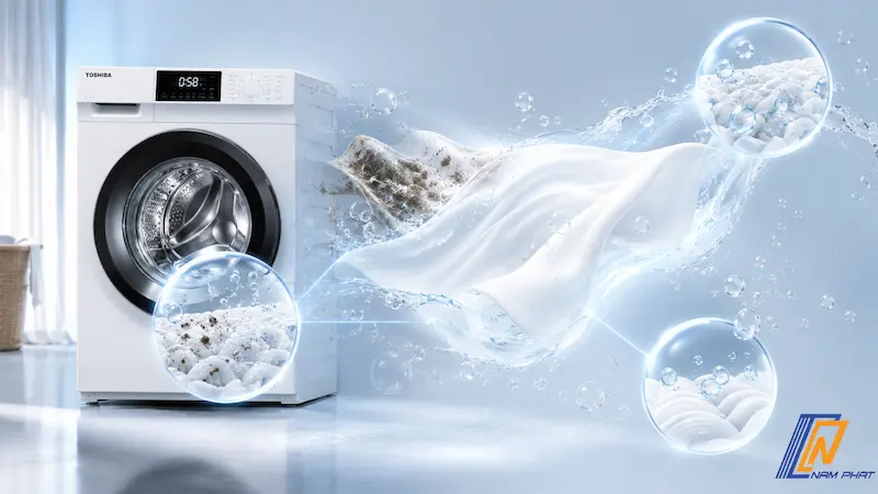 Tác dụng làm sạch sâu của siêu bọt khí nano UFB và GreatWaves 2.0