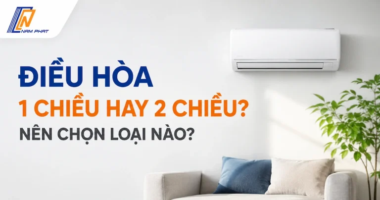 Sơ đồ so sánh hiệu suất tiêu thụ điện năng giữa điều hòa và máy sưởi