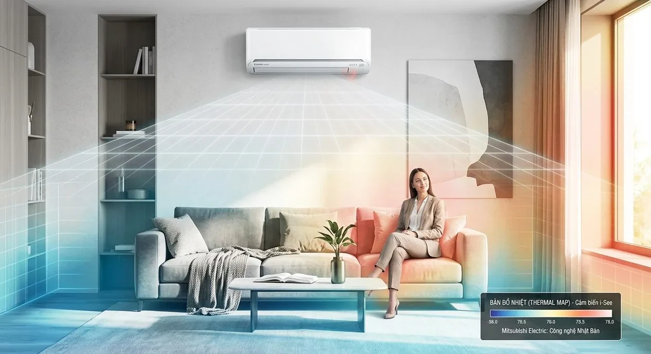 Điều hòa Mitsubishi MSZ-BXV5625S-W-IN nội địa Nhật - dòng Kirigamine BXV Series 2025