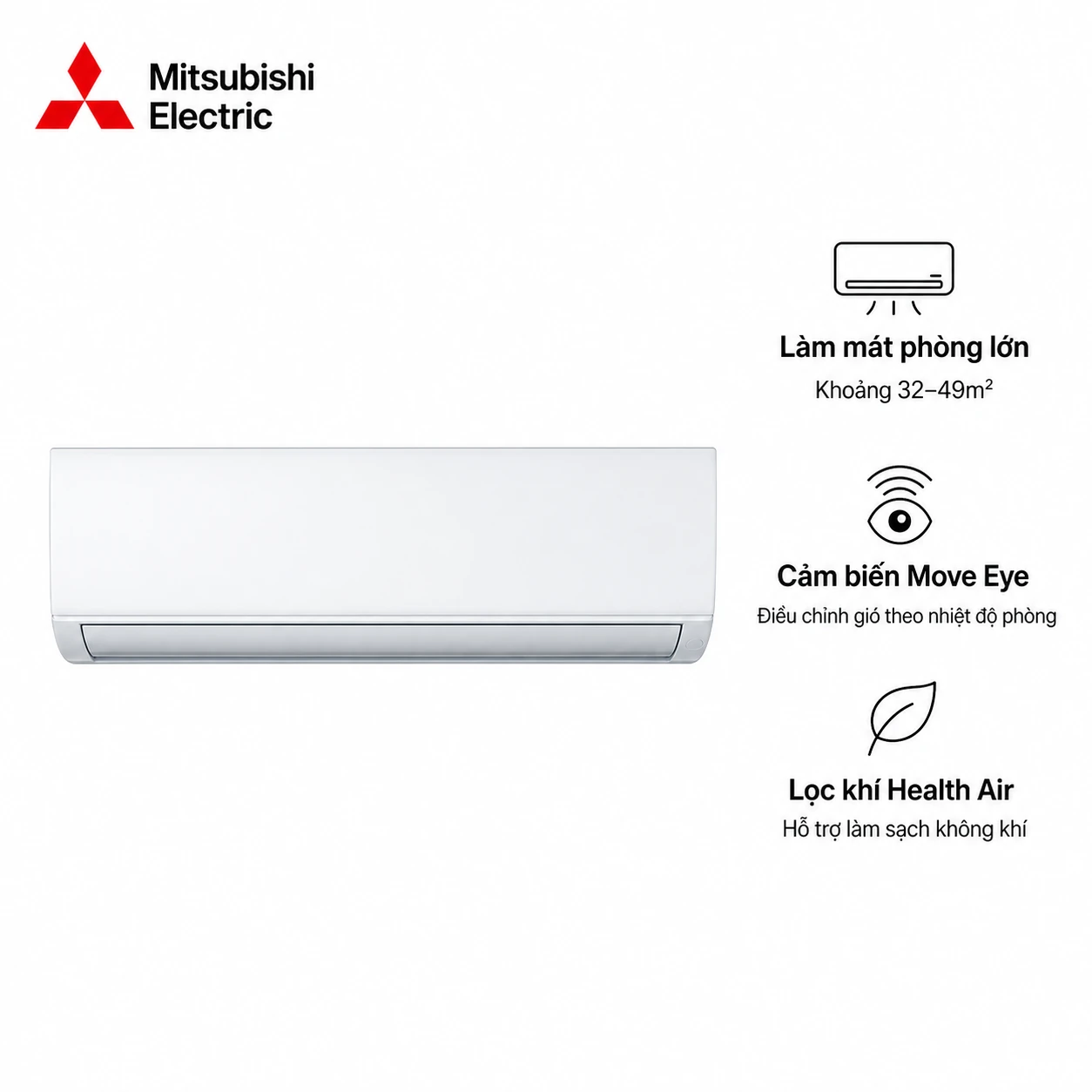 Điều hòa Mitsubishi MSZ-BXV7125S-W 2 chiều nội địa Nhật