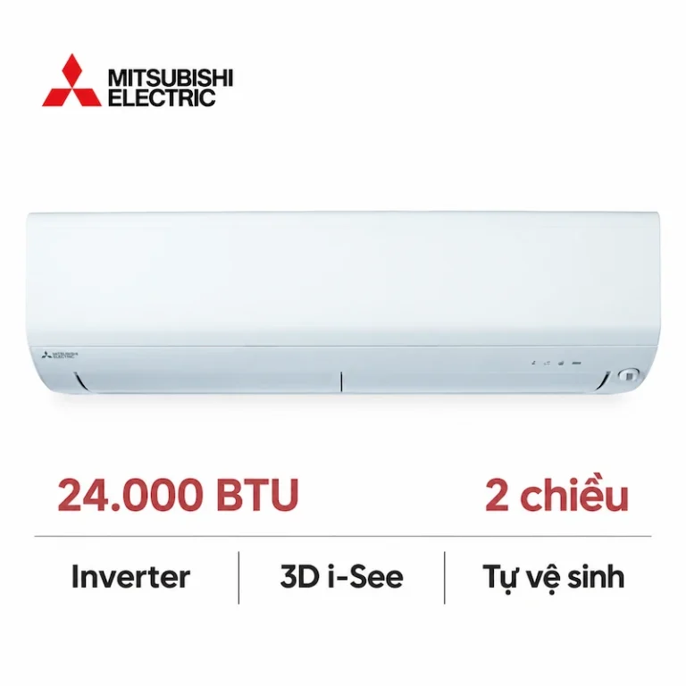 Điều hòa Mitsubishi MSZ-BXV7125S 24.000 BTU 2 chiều