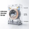 Hệ thống giảm rung và cân bằng trên máy giặt Panasonic NA-LX125EL-W