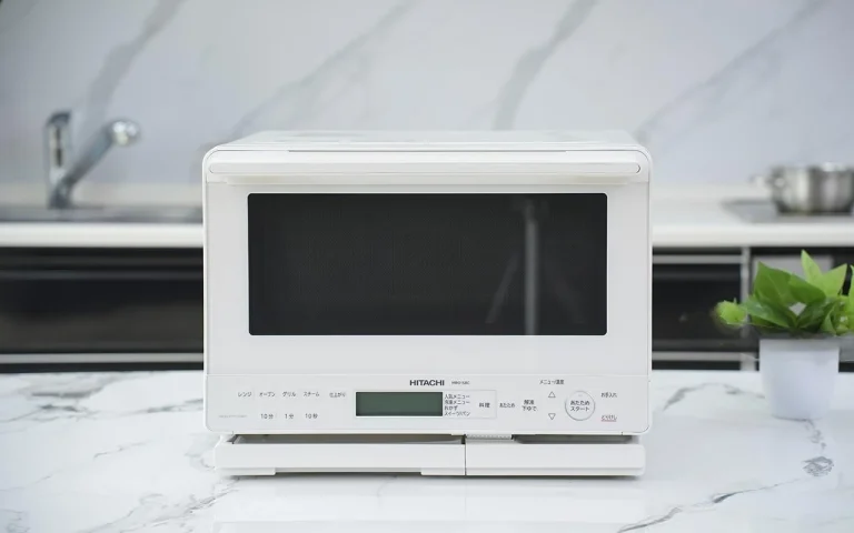 Lò vi sóng kiêm nướng Hitachi MRO-S8C dung tích 31 lít nội địa Nhật màu trắng