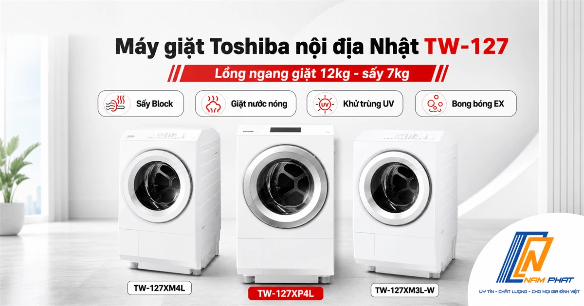 Vì Sao Máy Giặt Toshiba Nội Địa Nhật Được Tin Dùng?