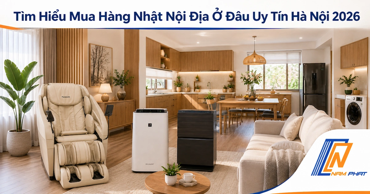 Showroom hàng Nhật nội địa điện tử uy tín tại Hà Đông Hà Nội - Hàng Nhật Nam Phát.