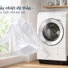 Máy giặt sấy Panasonic NA-LX125EL-W với khả năng sấy nhiệt độ thấp, dịu hơn với sợi vải