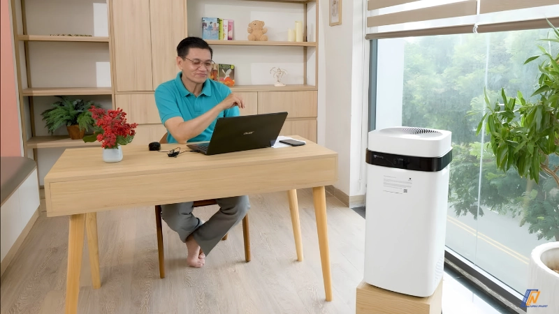 So sánh máy lọc không khí Sharp Daikin Panasonic nội địa Nhật.