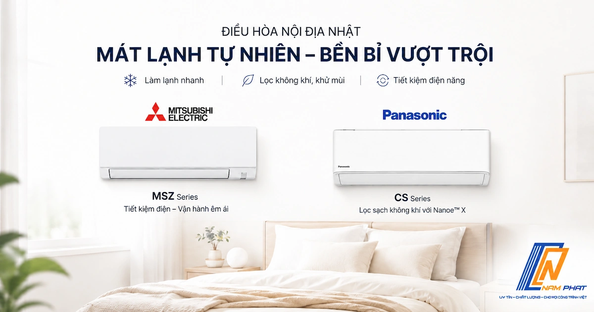 Top Điều Hòa Nhật Nội Địa Đáng Mua 2026 – Hàng Nhật Nam Phát