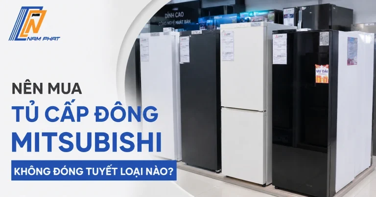 Tủ cấp đông dạng đứng chống đóng tuyết cao cấp trưng bày tại cửa hàng