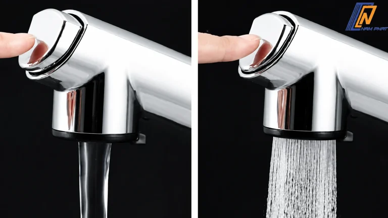 Vòi KVK KM5021T có 2 chế độ tia nước tiện lợi