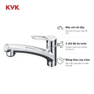 Vòi KVK KM5021T nội địa Nhật