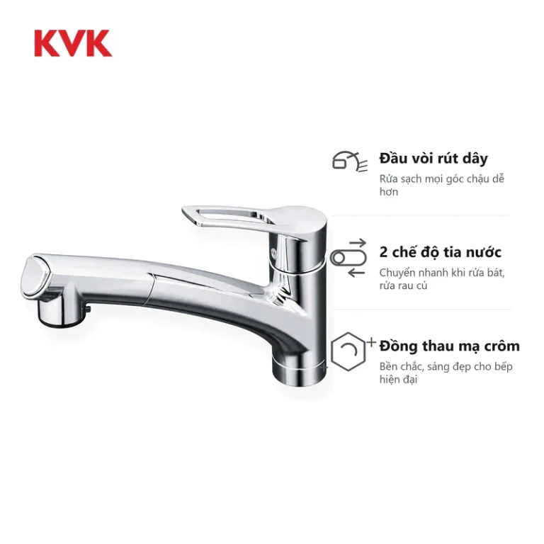 Vòi KVK KM5021T nội địa Nhật