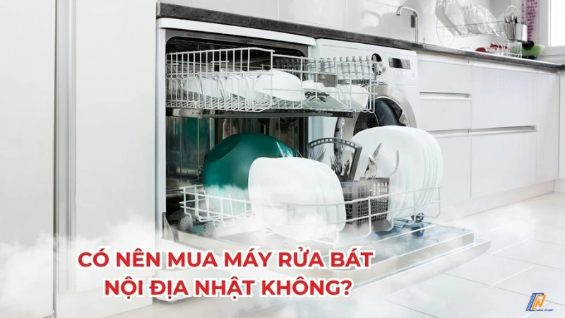 Cách xếp bát đĩa Việt Nam vào máy rửa bát Nhật nội địa.
